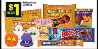 Dollar General Halloween candy shown here offer