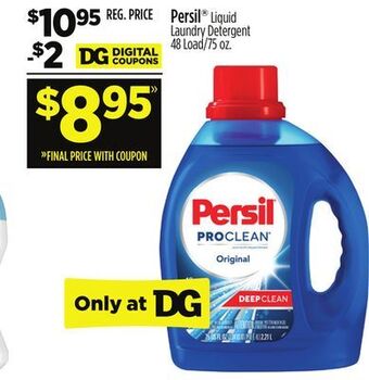 Dollar General Persil liquid laundry detergent offer