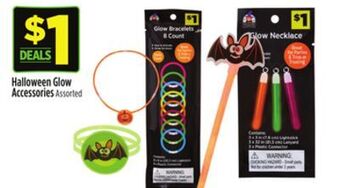 Dollar General Halloween glow accessories offer