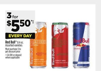 Dollar General Red bull offer