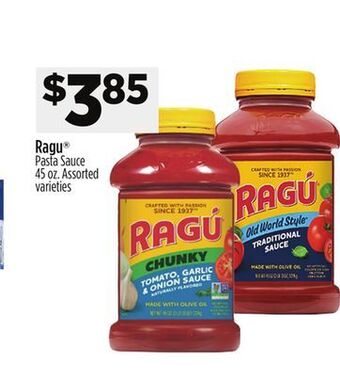 Dollar General Ragu pasta sauce offer