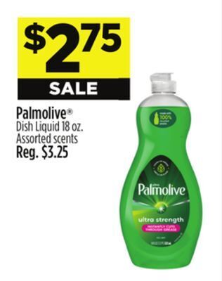 Dollar General Palmolive dish liquid offer