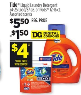 Dollar General Tide offer