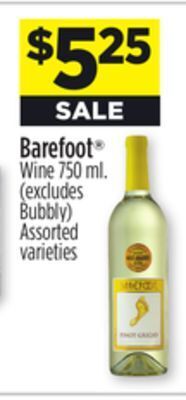 Dollar General Barefoot wine offer