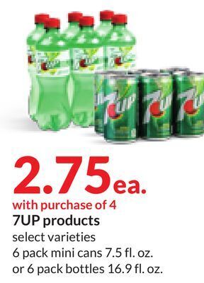 Hy-Vee 7up products offer