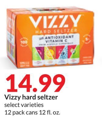 Hy-Vee Vizzy hard seltzer offer