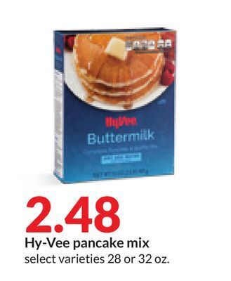 Hy-Vee Hy-vee pancake mix offer