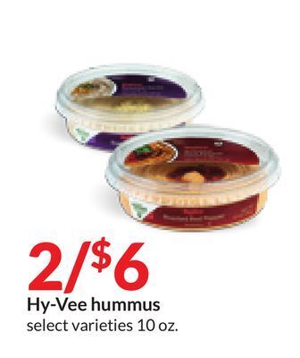 Hy-Vee Hy-vee hummus offer
