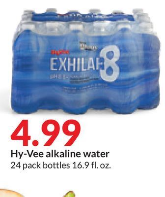 Hy-Vee Hy-vee alkaline water offer
