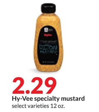Hy-Vee Hy-vee specialty mustard offer