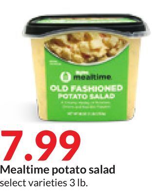 Hy-Vee Mealtime potato salad offer