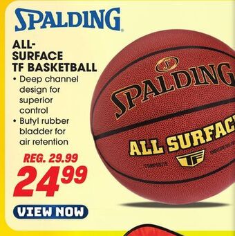 Big 5 Spalding all-surface tf basketball offer
