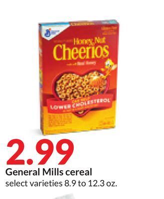 Hy-Vee General mills cereal offer