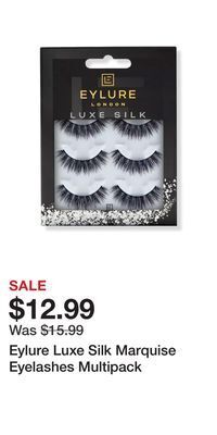 Ulta Beauty Eylure luxe silk marquise eyelashes multipack offer