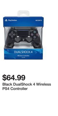 Big Lots Black dualshock 4 wireless ps4 controller offer