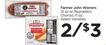 Food 4 Less Farmer john wieners offer