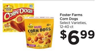 Food 4 Less Foster farms corn dogs offer