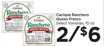 Food 4 Less Cacique ranchero queso fresco offer