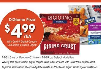 Ralphs Digiorno pizza offer