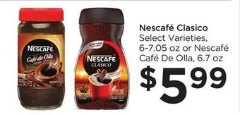 Food 4 Less Nescafé clasico offer