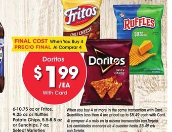 Ralphs Doritos offer