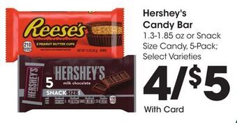 Ralphs Hershey's candy bar offer