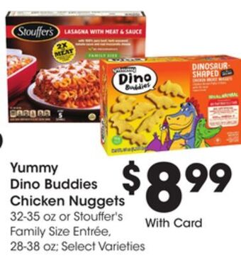 Ralphs Yummy dino buddies chicken nuggets offer