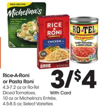 Ralphs Rice-a-roni or pasta roni offer