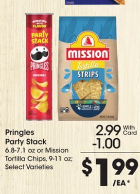 Ralphs Pringles party stack offer