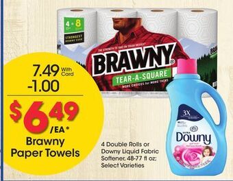 Ralphs Brawny paper towels offer