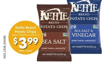 Ralphs Kettle brand potato chips offer