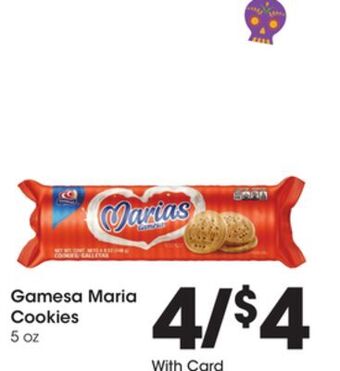 Ralphs Gamesa maria cookies offer
