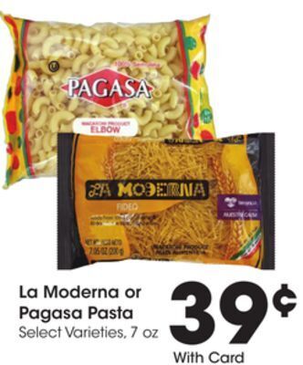 Ralphs La moderna or pagasa pasta offer
