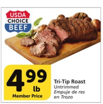 Vons Tri-tip roast offer
