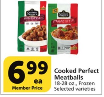 Vons Cooked perfect meatballs offer