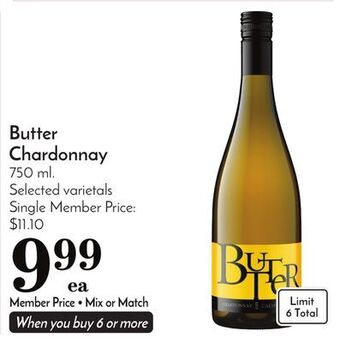 Pavilions Butter chardonnay offer