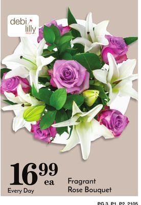 Pavilions Fragrant rose bouquet offer