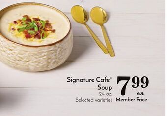 Pavilions Signature cafe soup offer