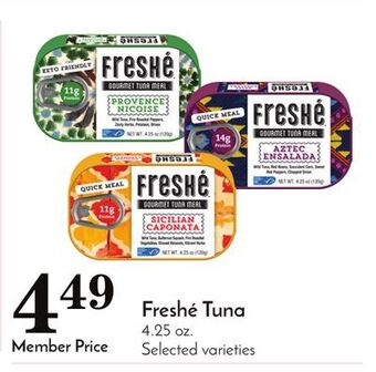 Pavilions Freshé tuna offer