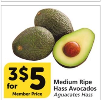 Albertsons Medium ripe hass avocados offer