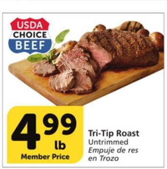 Albertsons Tri-tip roast offer