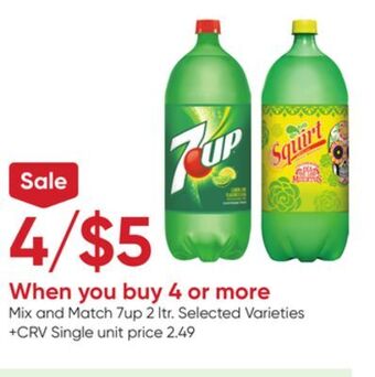 Stater Bros 7up offer