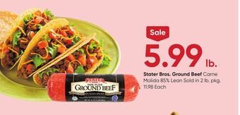 Stater Bros Stater bros. ground beef offer
