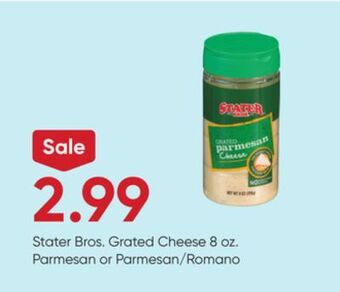 Stater Bros Stater bros. grated cheese offer