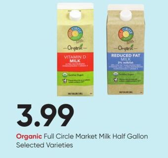 Stater Bros Organic full circle market milk offer