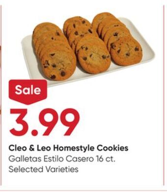 Stater Bros Cleo & leo homestyle cookies offer