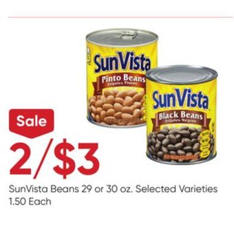 Stater Bros Sunvista beans offer