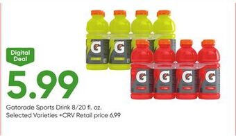 Stater Bros Gatorade sports drink offer