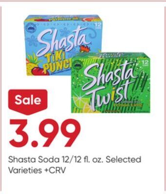 Stater Bros Shasta soda offer