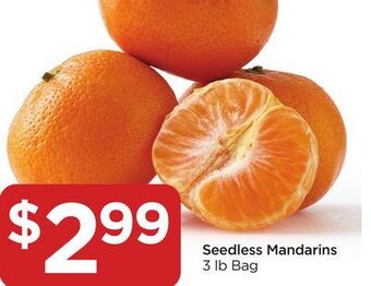 Food 4 Less Seedless mandarins offer